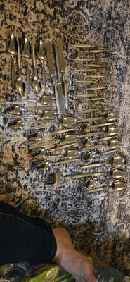Lot Of 40 Pcs Eldan Stainless Steel Flatware PEERLESS  Japan NICE!