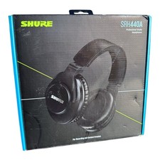 Shure SRH440A Over-Ear Wired Headphones for Monitoring  Recording, Professional