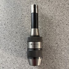 Accupro R8, 1/32 to 1/2" Capacity Integral Shank Drill Chuck Keyless R8