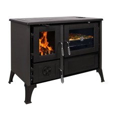 365® Küchenherd Cook Smart schwarz emailliert 8 kW Gusseisen A+