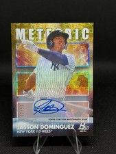 2021 Topps Jasson Dominguez Meteoric Auto /50 Yankees