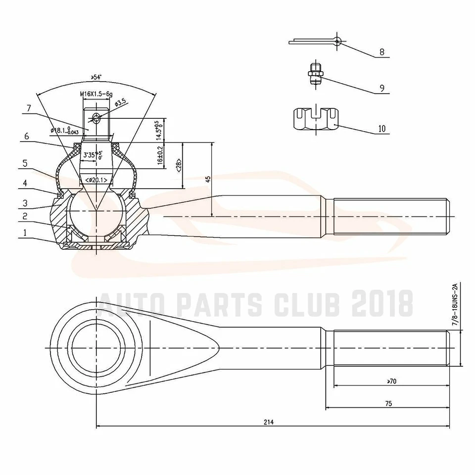 Brand New 8pc Complete Front Suspension Kit for Chevrolet Blazer and GMC Jimmy Foto 2 de 4