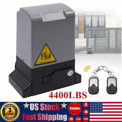 1800kg Automatic Sliding Gate Opener Motor Remotes Control Gate Opener 3968lbs