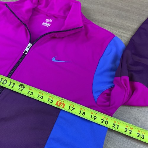 Nike Trainingsjacke Full Zip Herren Small Multicolor Vibrant Retro Langarm - Bild 15 von 17