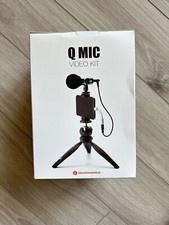 ORANGEMONKIE / Q-Mic 360  Microphone, 2 Tripods Video Phone Vlogging Mic Kit