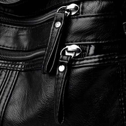 Weiche Damenhandtasche Umhängetasche Schulter Kuriertaschen Multi Pocket - Bild 9 von 26
