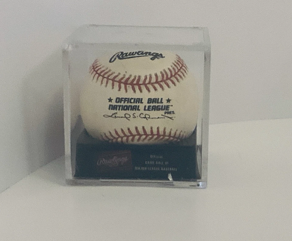 BOBBY BONDS 签名官方全国联赛棒球! 巨人、天使、印第安人! — 第 4/4 张图片