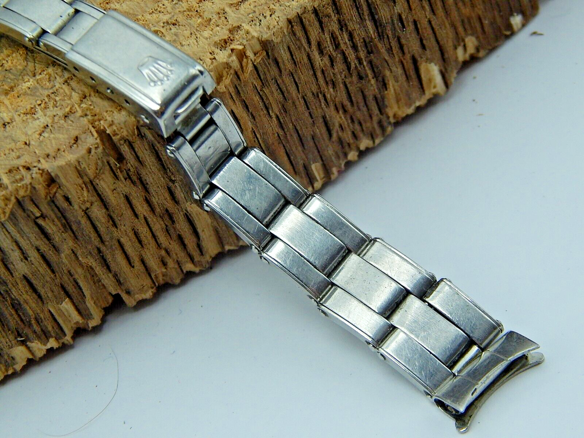 Rolex Flex Rivet and Expanding 13mm Stainless Steel Bracelet Code