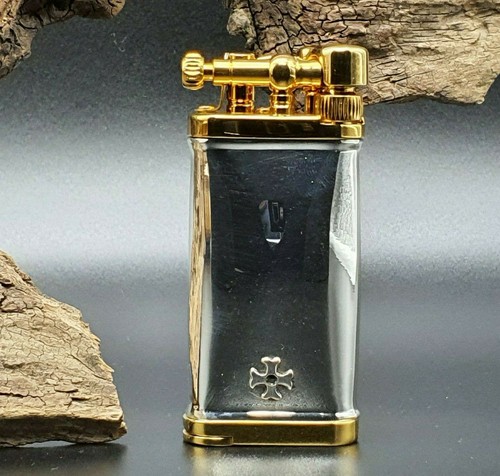 Sillems ITT IM Corona Old Boy 925 Pipas Plata Esterlina Encendedor bi color - Imagen 2 de 12