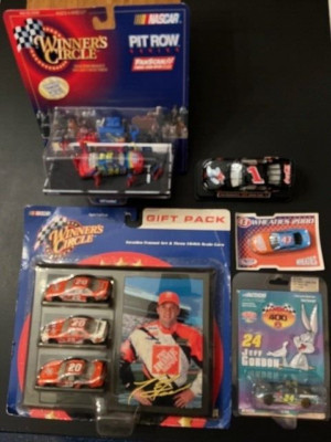 7 NASCAR model cars in a package offering of 3 Drivers