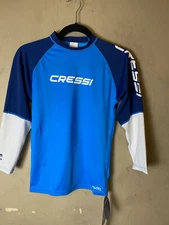 Cressi Rocks Boys UPF 50+ Rashguard SZ XL- NWT