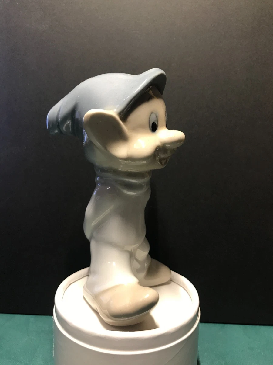 DOPEY aus SCHNEEWITTCHEN DISNEY PORZELLAN FIGUR aus der SAMMLUNG #442 RETRO RAR