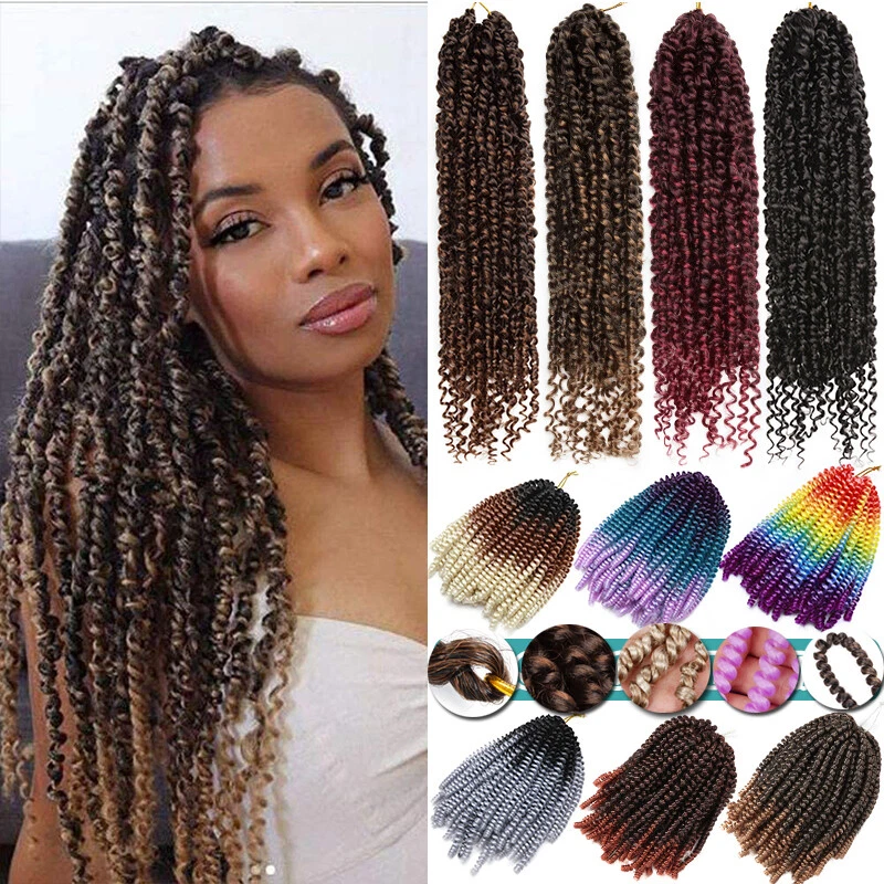 Water Wave Crochet Hair (Passion Twist) Can Be Used To Make These