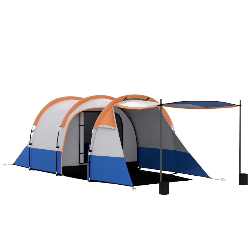 Tente randonnée 2-3 places en nylon ripstop haut de gamme double toit