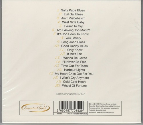 Blues CD Joblot - 10 New CD's - Billie Holiday, Dinah Washington, Ray Charles - Picture 6 of 12