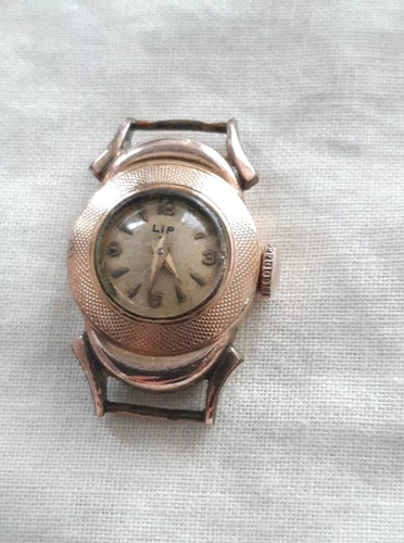 Vintage Ancienne Montre Bracelet Femme Mécanique Argent Massif BLAZON