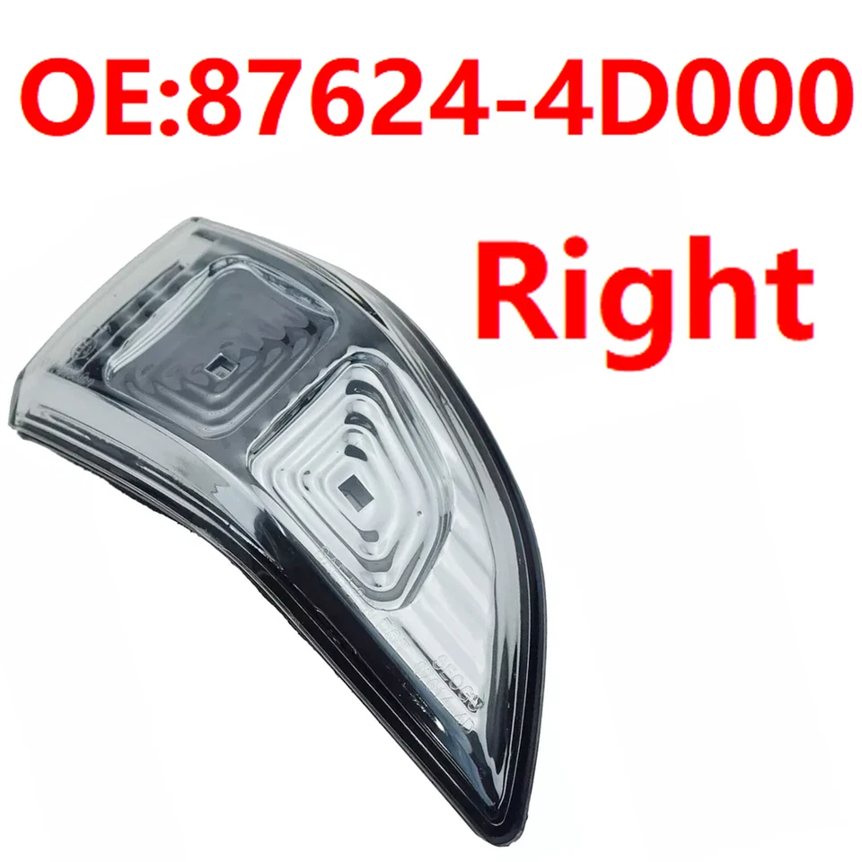 Espejo retrovisor lateral derecho luz intermitente para Kia Sedona 2010-2014 Foto 2 de 4