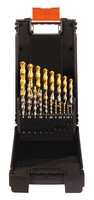 Projahn 19-Tlg. Spiralbohrer-Set Kurz Din 338 HSS-G Tin Typ Sn 1-10Mm 0,5Mm