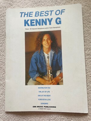 THE BEST OF KENNY G. PIANO. SOPRANO SAXOPHONE. EMI MUSIC. WAITING FOR YOU