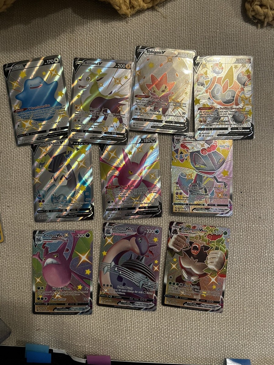 Pokmon TCG: Shining Fates FULL ART Mixed Card Lot SHINY MINT Pokmon TCG: Shining Fates FULL ART Mixed Card Lot SHINY MINT