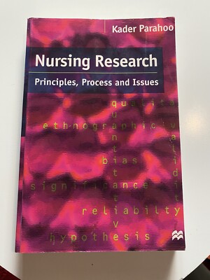 Nursing Research: Principles, Process and Issues by Kadar Parahoo (Paperback,...