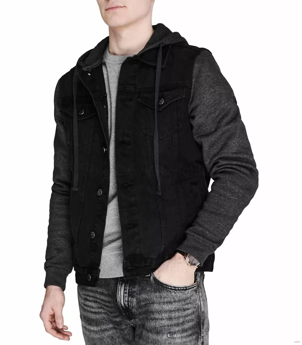 Hooded Padded Denim Jacket - Ready to Wear