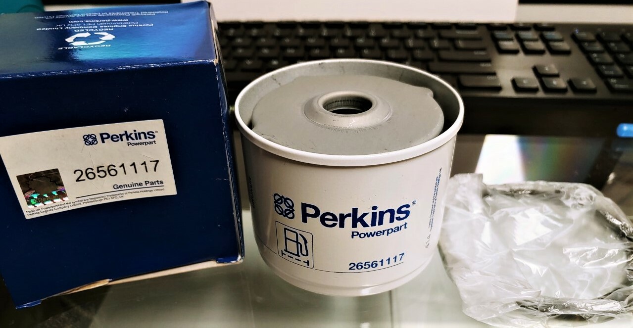 PERKINS 26561117 Fuel filter cross reference