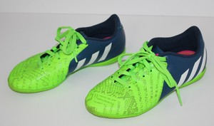 bright green adidas shoes