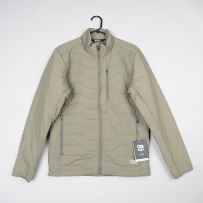 Outdoor Research Shadow Jacke Herren khaki grün wattiert leicht neu mit Etikett B64