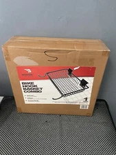 New Open Box Slatwall Bike Hook and BasketCombo