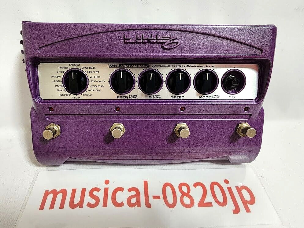 Line 6 FM4 Filter Guitar Effect Pedal - FIDI
