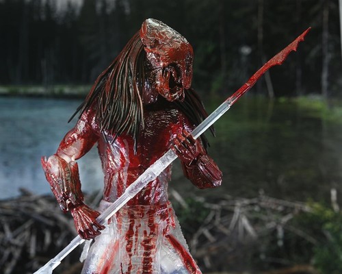 Figurine NECA PREY Bear Blood Predator collection FILM jouet officiel Horreur - Imagen 6 de 8