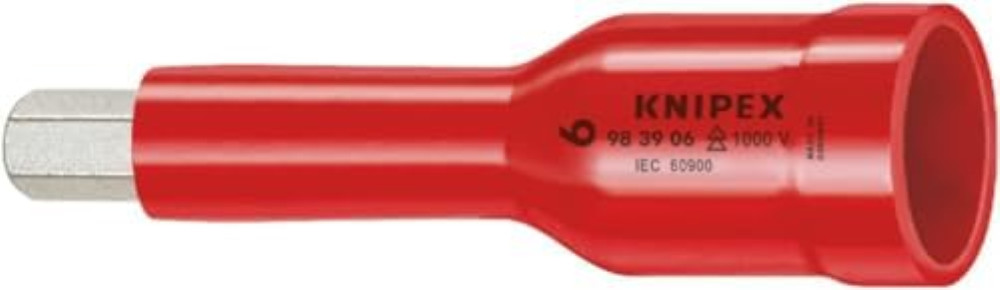Knipex Chiave a Bussola per Viti ad Esagono Incassato con Attacco Quadro Interno