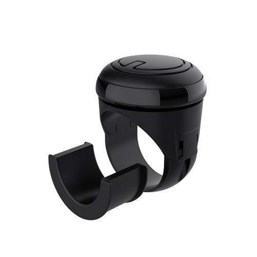 Universal Car Steering Wheel Aid Power Handle Assister Spinner Knob Black - Picture 3 of 10