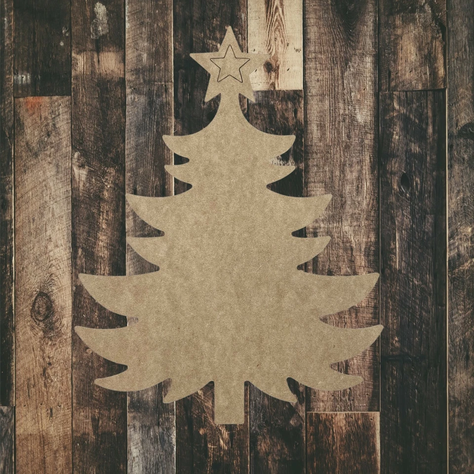 DIY Art Christmas Tree with Star Topper, Paint By Line - Image 2 of 3