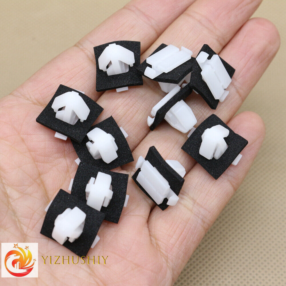10 Pcs External Door Side Molding Clip With Sealer For 10 Pcs External Door Side Molding Clip With Sealer For