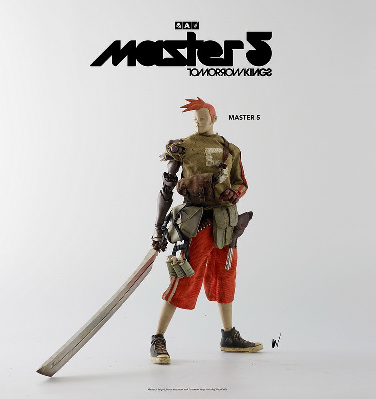 threeA momba edo 001 TOMORROW KING フィギュア Perfect 3a Toys Threea 1/6 Tomorrow King Momba Edo 002