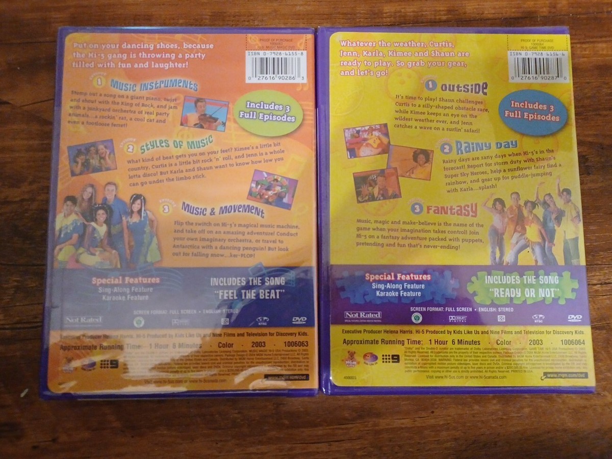 Hi-5: Game Time (DVD, 2004) for sale online | eBay