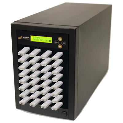 Acumen Disc 1:31 USB Flash Drive Duplicator & DoD Sanitizer 35MB/Sec 2 YEAR WRNT