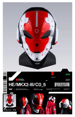 Machine56 Wearable 2020 Red And White M56-HE/G1-FM56 helmet