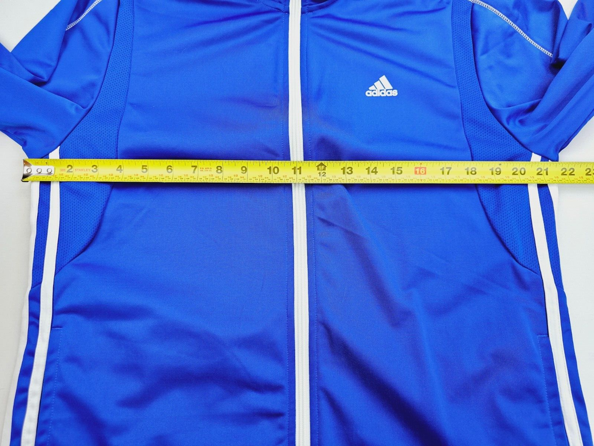 Adidas Climalite Size Medium Men's Blue Turtleneck Full Zip Adidas Climalite Size Medium Men's Blue Turtleneck Full Zip