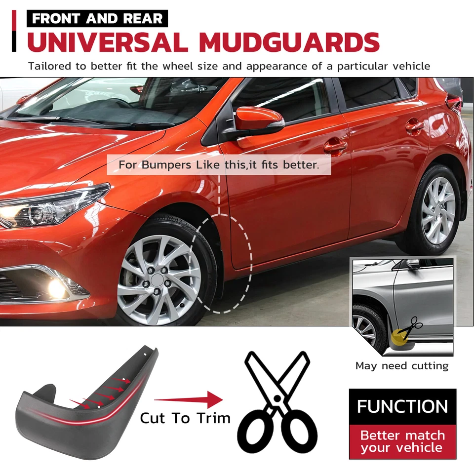 Guardabarros delanteros + traseros guardabarros guardabarros guardabarros para Acura TSX 2009-2014 Foto 2 de 4