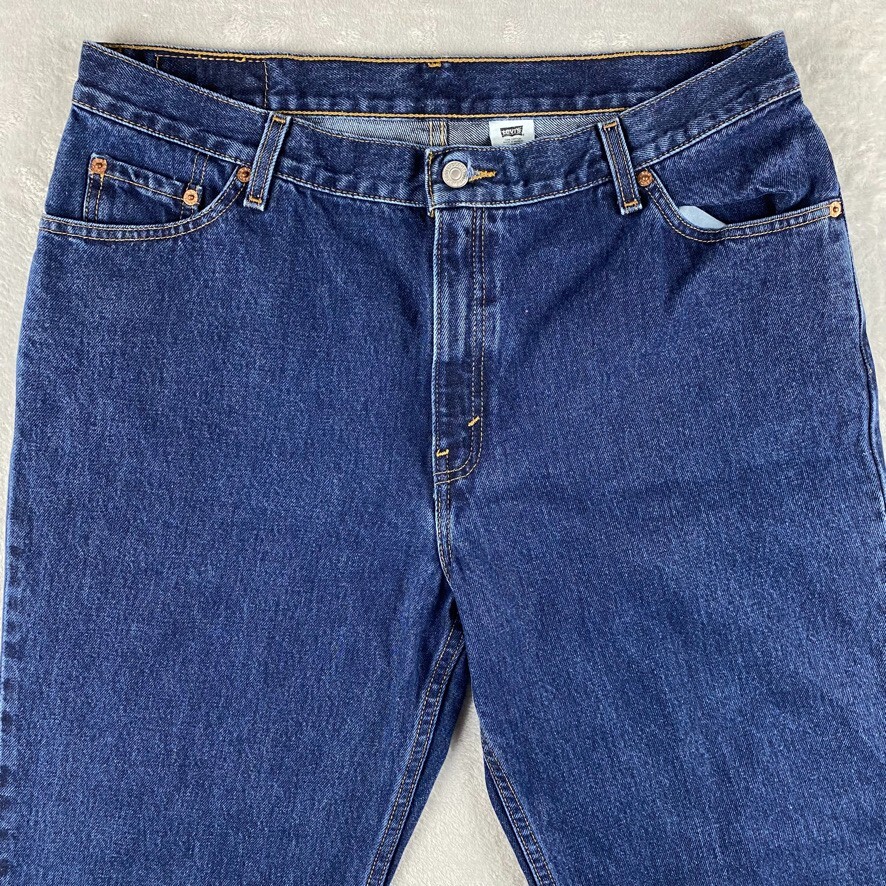 Vintage Levis 517 Jeans Mens 36x34 Blue 90s Boot Cut