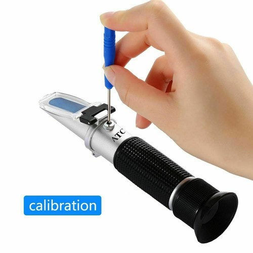Grape Wine Refractometer Brix 0-40% Vol 0-25% Dual Scale Refractometer Tester US - Picture 8 of 12