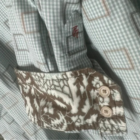 Robert Graham Gingham SquareButton Down Classic F… - image 4