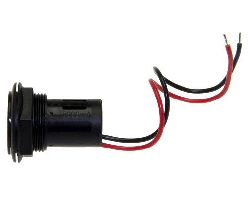 KFZ Auto Doppel USB 5V 2 x 2,5A Einbau steckdose 12-24V Universal Ladegerät Dual - Bild 2 von 4