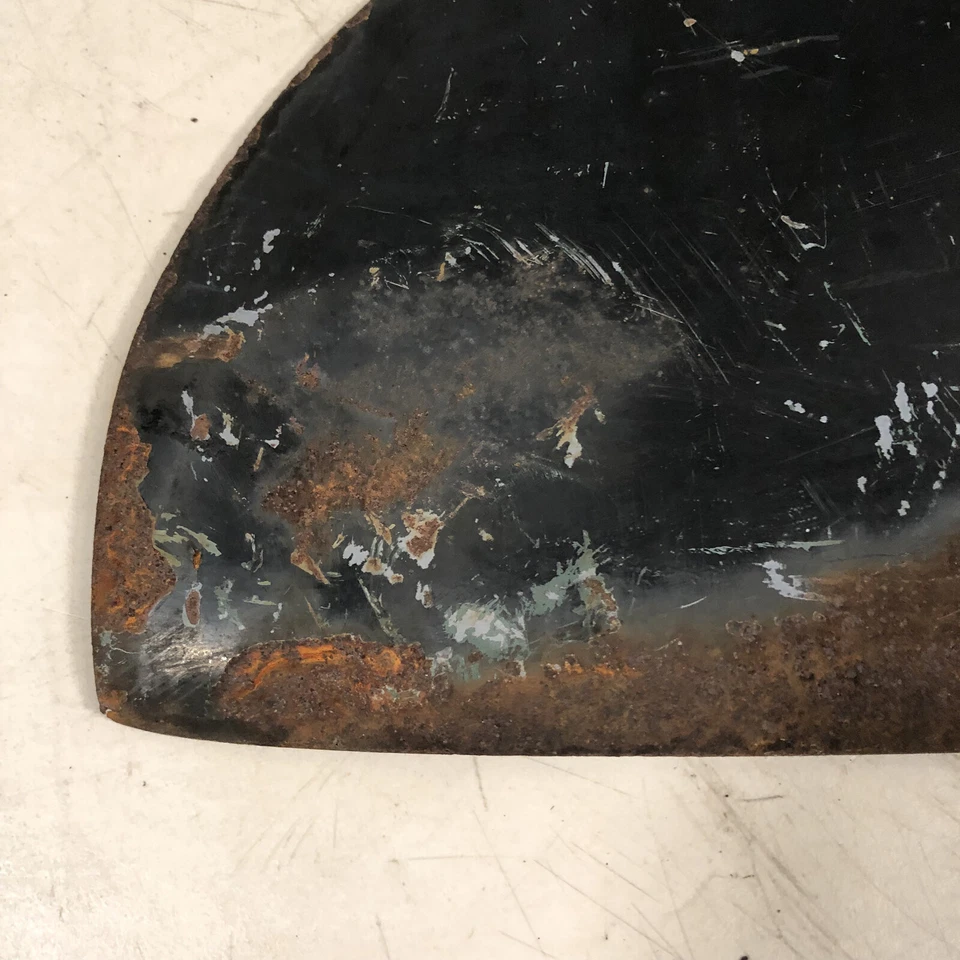 Cubierta de pala de rueda trasera derecha original Jaguar Mark VII sin recorte OEM Foto 2 de 4