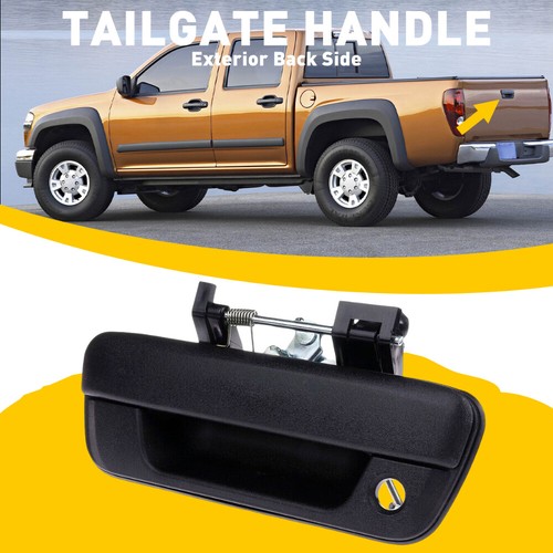 Tailgate Handle Black w/ Hole for For 2004-2012 Chevrolet Colorado GMC Canyon