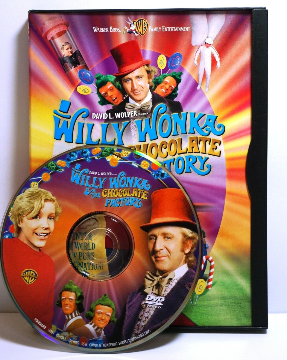 Willy Wonka and the Chocolate Factory (DVD, 2001, 30th Anniversary