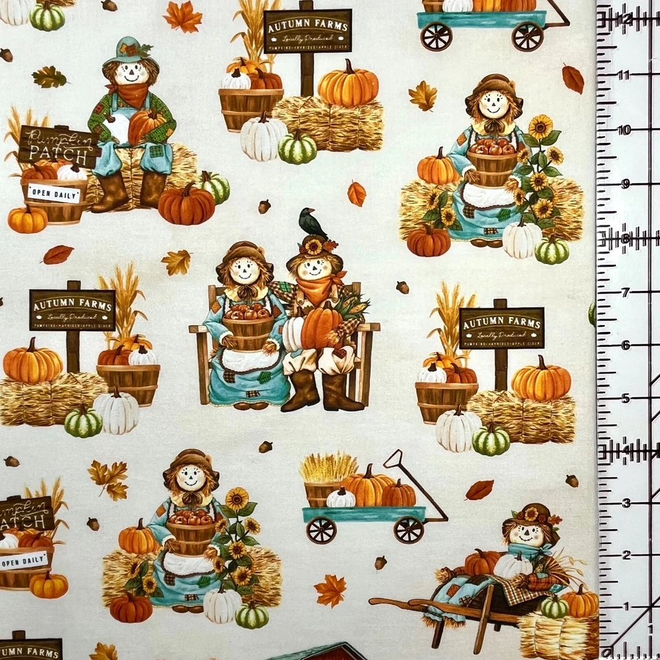 Autumn Farms Fabric B116FSFP04 Brother Sister Design Studio 1/2 YARD 100% Cotton - Image 3 of 4